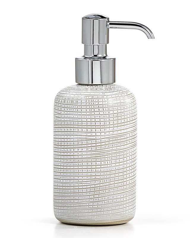 Woven Pump Dispenser, Platinum